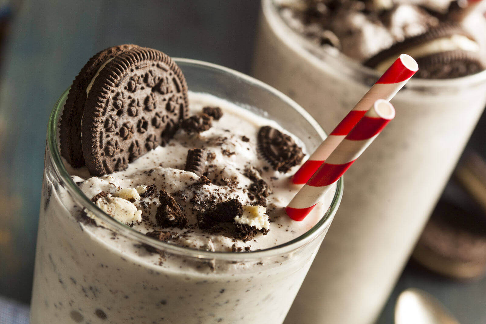 Delicious Thick Shakes With Oreos